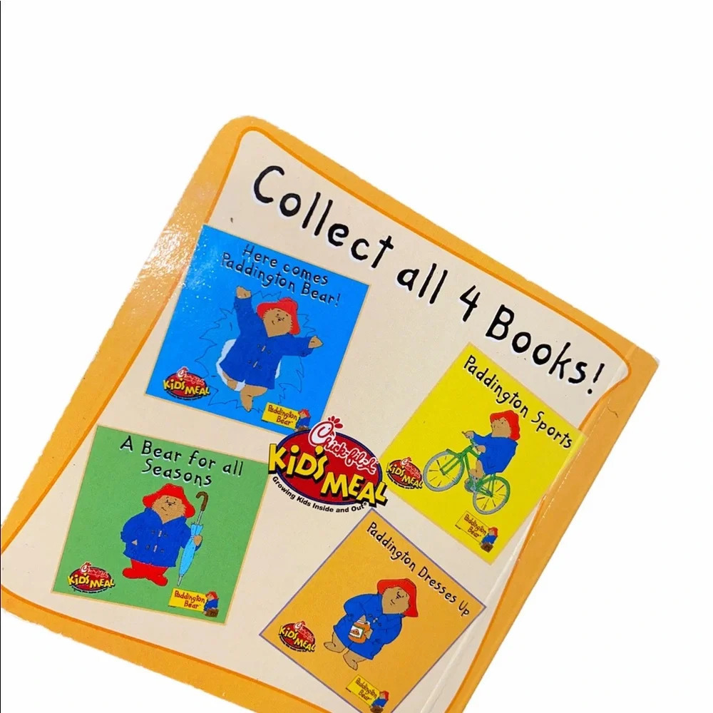 Paddington Bear dresses up- chick fil a collection book - Picture 3 of 7